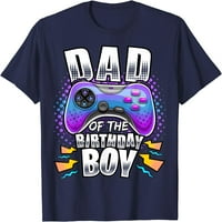 Drvo tata rođendanskog dječaka koji odgovara videomirskoj majici za rođendanske zabave