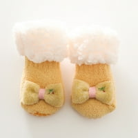 Čarape za djecu Dječje čarape Božićni crtani blistavi luk pletene vunene čarape