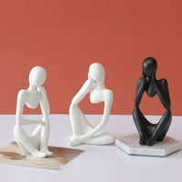 Resin apstraktna minder figurica minijaturna skulptura radne površine