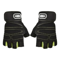 Uparni za zaštitu ručnog podloge Podstavljene rukavice u fitnessu najlonski vlakno na pola prste otporne