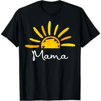 Mama Obitelj za rođendan sunca oko prvog putovanja poklona majica za žene grafiku casual crew majice