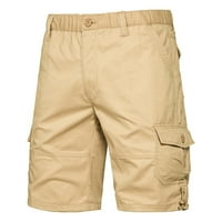 CLLios muške kratke hlače velike i visoke multi džepove Hratke za borbene kratke hlače Trgovine radne