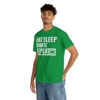 Jedite spavaj karate unise grafička majica