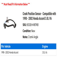 Senzor položaja radilice - kompatibilan sa - Honda Accord 3.0L V 2001