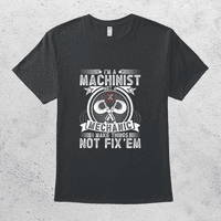 'M mašinista nije mehanička ponosna majica CNC majica