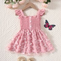 FOPP prodavač djevojke Ljetna haljina haljina bez rukava ružičasta 100