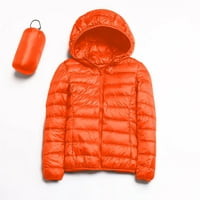 Zimska moda za žene topla vodootporna lagana jakna s kapuljačom Vjetrootporni zimski kaput sa recikliranim
