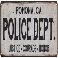 CA policijska odjela. Početna Dekor Metalni znak Poklon 206180012157