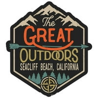 Seacliff Beach California The Great na otvorenom dizajn frižider magnet