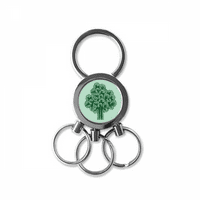 s Cvijeće Drveće od nehrđajućeg čelika metalni ključ za ključeve za ključeve ključeva za ključeve