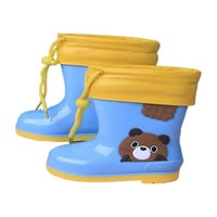 Welliumiy Girls Boys Rain Boots Lightweight Rainboot Vodootporne vrtne cipele na otvorenom MID CALF