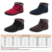 Kesitin Žene lagane plišane obloge Zimske čizme Casual Comlos Warm Boots Comfort Warm Boots