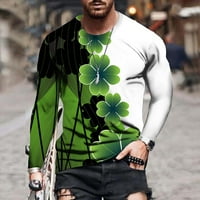 Polo majice za muškarce čišćenje muških unise svakodnevne majice sv. Patrickov dan 3D grafički grafički