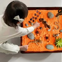Pješčana stola DIY materijal Montessori DIY senzorni igračke za dječake djevojke Predškolska pustinja
