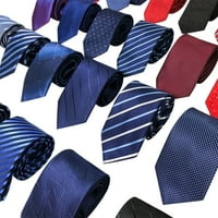 Fule Men Striped Classic formalna kravata Jacquard tkani vjenčani tužba za zabavu