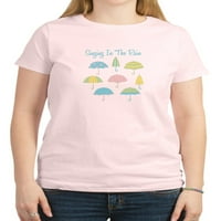 Cafepress - pjevanje u majici kiše - Ženska klasična majica