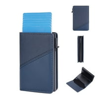 Duhgbne minimalistička držač kartice Novčanik Mala moda Multi kartica kopča sa zatvaračem