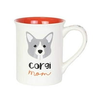 Enesco naše ime je blato Corgi pas mama šalica za kavu, unca, višebojni