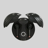 Toyella Gaming TWS True Bežične Bluetooth slušalice Buke Otkazivanje crne boje