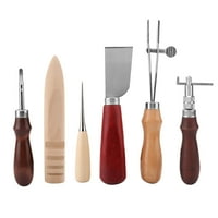 Kožni zanatski alati Rezač kože za obrtni alati kožni rezač noža DIY kože kože Groover Kit komplet