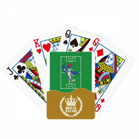 France Gallic Rooster Football Royal Flush Poker igračka karta