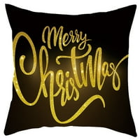 Mittery Merry Božićni ispis boja za bojenje kauč na razvlačenje kućica za uređenje jastuka za jastuk