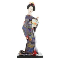 Kimono azijski japanski figurinski ukrasi Geisha azijski Kolekcionarska radna površina Kabuki djevojka