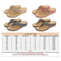 Ležerni kanjski sandal za žene Ortotičke flip ploče Summer Beach Cipele veličine 3-12
