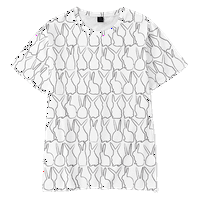 Crtani casual majica zeko ispis dječje odjeće za kratke rukave, odrasli-3xl, 06
