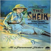 Rudolph Valentino Sheik Vintage Movie Poster Print