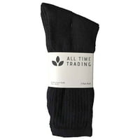 Muške veleprodajne pamučne čarape za posade - Crne sportske čarape za muškarce - 10- - Pakovanje