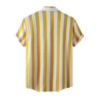 Ljetni trendi čišćenje muški košulja Muška ljeta Nova labava tisak kratkih rukava Majica Cardigan FAICH