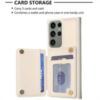 Poklopac Jiahe za Samsung Galaxy A 5G, novčanik s PU kožnim držačem kartice, hibridni udarnim otvorom