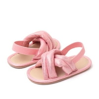 Sandale za djevojčice Sandale Ljetne cipele na otvorenom prve šetačke cipele za novorođenčad za ljeto