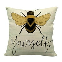 bvgfsahne slatko pčelinji jastuk jastučni jastuk kaforski poklopac poklopca kućnog dekora udobnog pčelarskog