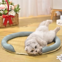 Kripyery Cat Bed otporna na habanje mekani prozračni ljetni kućni ljubimac mačji krevet za spavanje