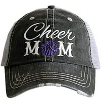 Katydid Cheer Mom Trucker šešir-ljubičasta-jedna veličina