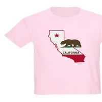 Cafepress - Cali State W bear majica - Light majica Kids XS-XL