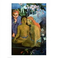 CONTES Barbares Poster Print by Paul Gauguin - In. - Veliki