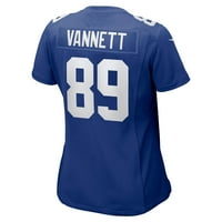Ženski Nike Nick Vannett Royal New York Giants Home Game igrača igrača igrača