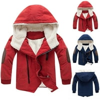 Zimski kaput za bebe zimski kaput pamuk pod oblogom sa debelim rukom s kapuljačom od pamučne jakne