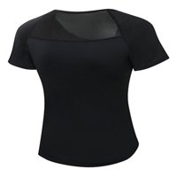 Rejlun Dame Workout Top Crew Neck Tee Solid Color Yoga T-majice Comfy T Majica Atletska bluza za teretanu