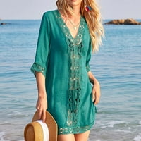 Ljetne haljine za žene kupaći kostim pokrivaju plažu Bikini na plaži za odmor na plaži uz plažu uz pokrov