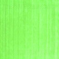 Ahgly Company Zatvoreni pravokutnik Sažetak Zeleni prostirke savremene površine, 3 '5'
