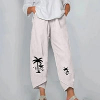 Caveitl ženske pantalone za gležnjeve za ljeto, ženske nove hlače dizajniraju osjećaj ležernih sportova