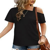 Avamo ljetne majice za ženske seksi hladne ramene tunike na vrhu bluze casual plaža s ramena majica