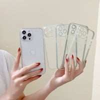 Kompatibilan sa iPhone Pro Case, luksuzno blista Bling Sparkly Frame Edge Grubovi zaštitni otvor Soft