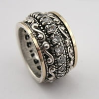 SKPBlutn prstenovi za žene Djevojke Vintage Etnički rezbareni dragulj pretjerani pokloni za ukrašavanje