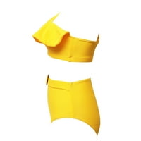 Ociviesr Swinsuit set za kupaći kostim Child Women za ženske kćer Bikini Majčina kupaći kostim Split