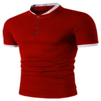 Niuer Muss casual specificirani ljetni vrhovi Muške modne majice Dugme Down Sport Basic Regular Fit